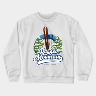 Ragged Mountain New Hampshire ski logo Crewneck Sweatshirt